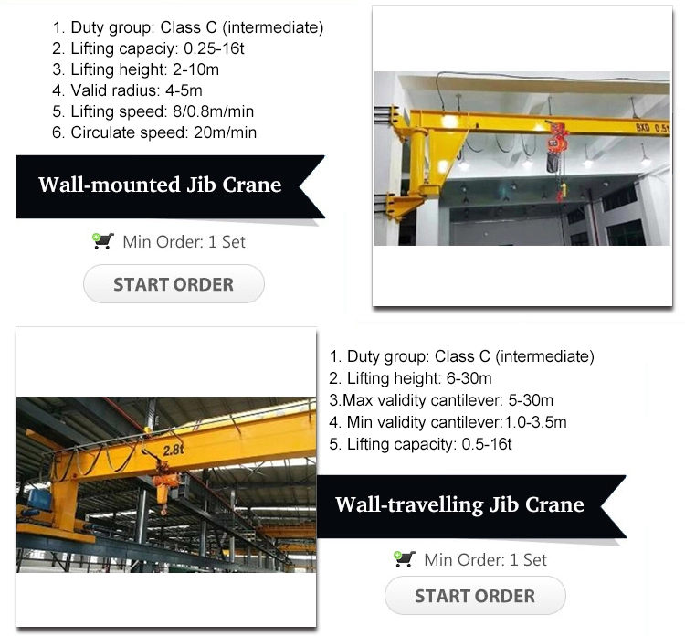 B Z Type floor column 0.5 ton 180 degree slewing jib crane