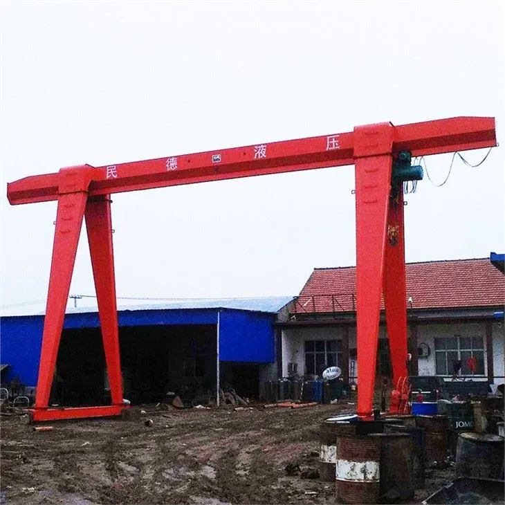 10t Single Beam Gantry Crane